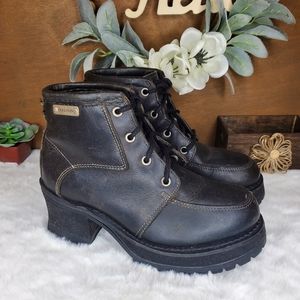 Vintage Skechers 90's Platform Combat Boots 10